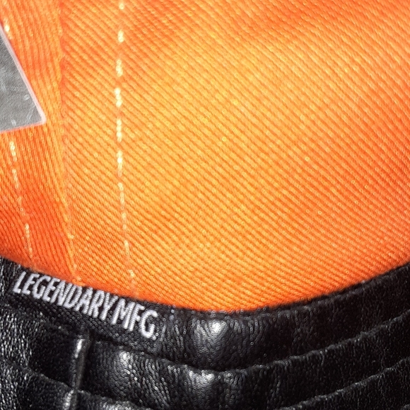 Orange and Black Bucket Hat